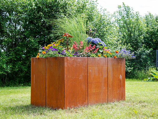 Heyde Hochbeet aus Cortenstahl