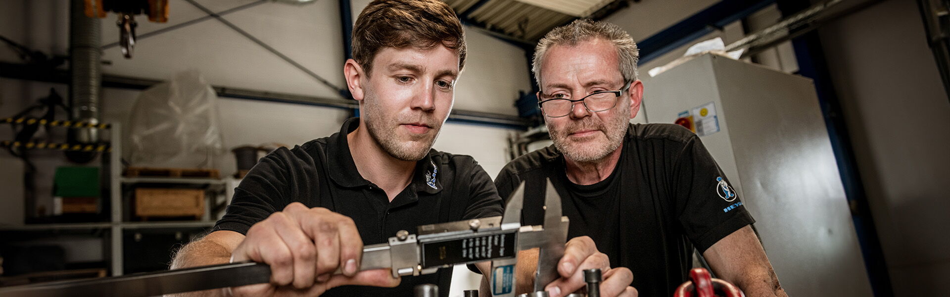 Heyde Mitarbeiter bei der Arbeit