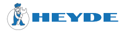 Heyde Logo blau